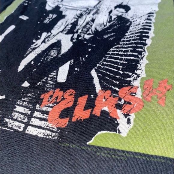 The Clash vtg tee sleeveless - Picture 3 of 4